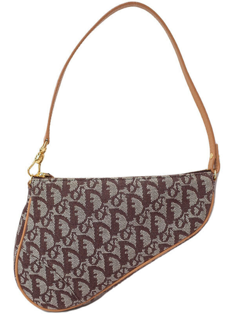 Christian Dior Trotter Saddle Pouch Clutch Handbag